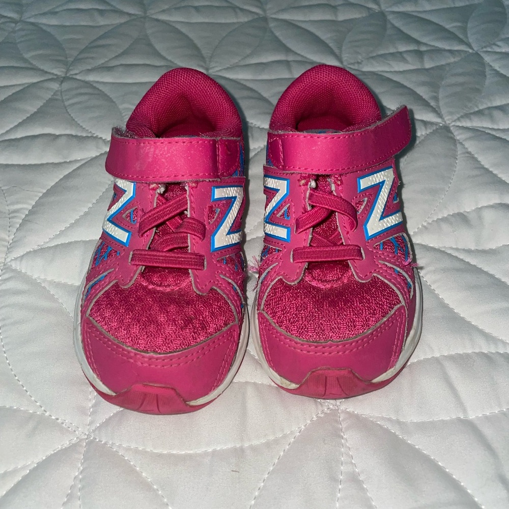 New Balance Kids Fuchsia Sneakers
